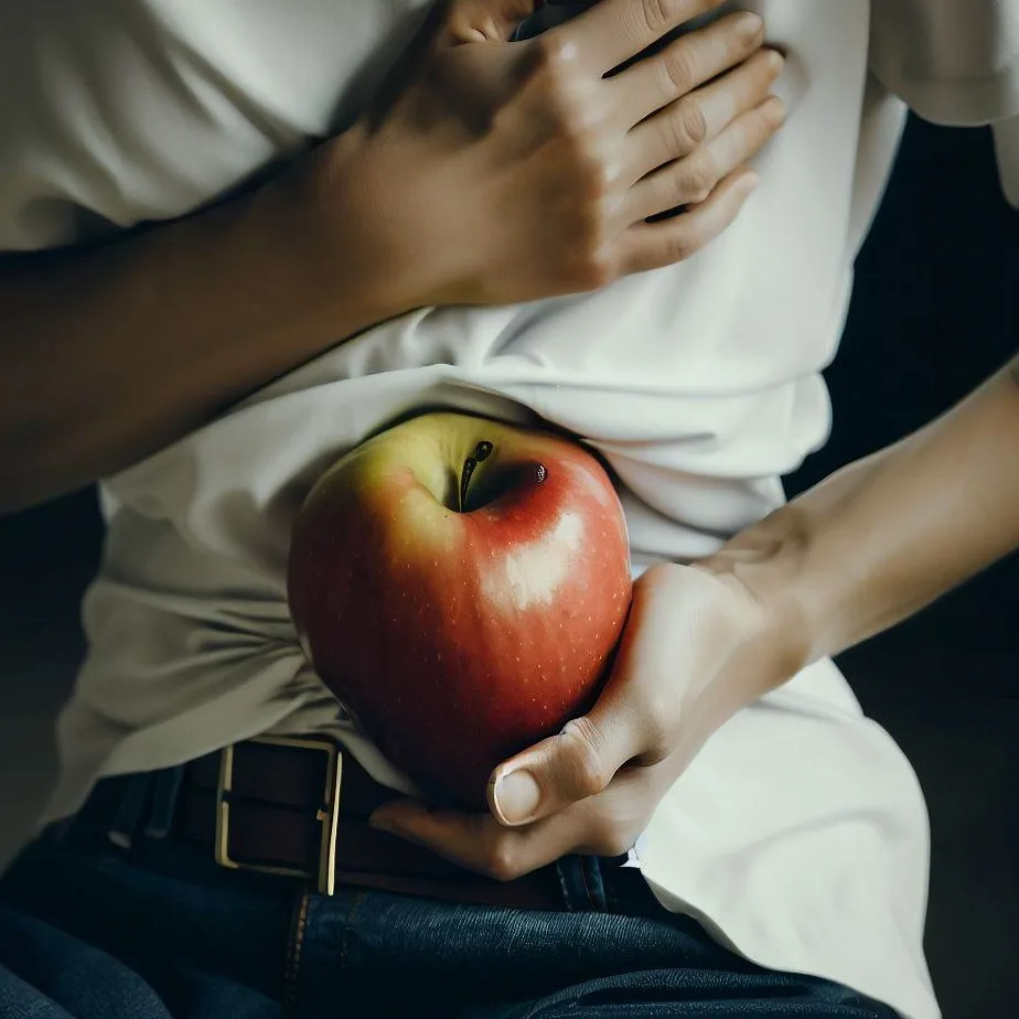 Ból żołądka po zjedzeniu jabłka